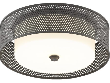 Notte Flush Mount by Currey & Company For Sale