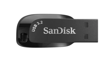 SanDisk Ultra Shift USB 3.2 Gen 1 Flash Drive - 32GB (Black) Online Sale