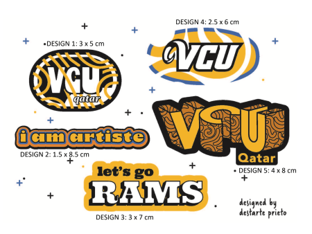 VCU Sticker Pack designed by Destarte Prieto Supply