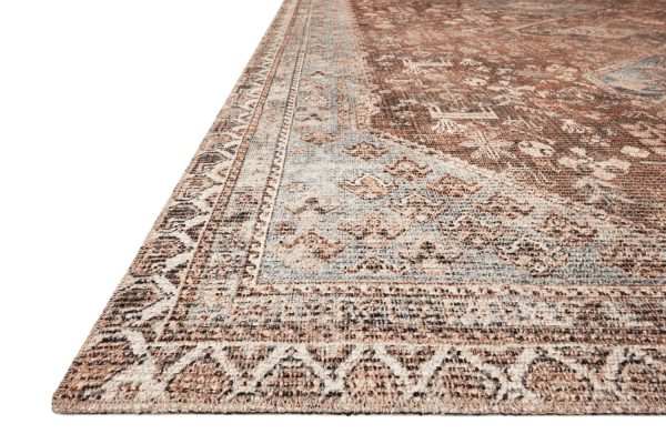 Deven Spice & Sky Rug on Sale