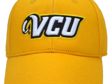 Virginia Commonwealth Structured Adjustable Cap Yellow Supply