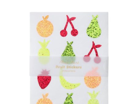 Glitter Fruit Sticker Sheets Cheap