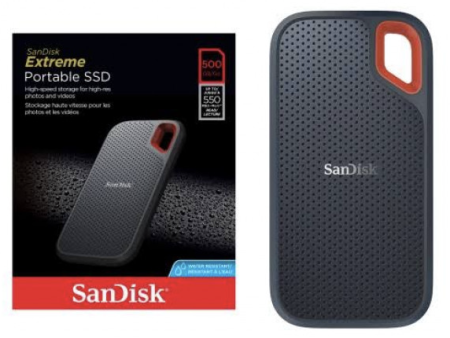 SanDisk Extreme Portable SSD 500GB Online now