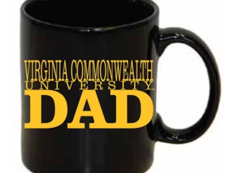 VCU 11 oz. Dad Ceramic Coffee Mug Supply