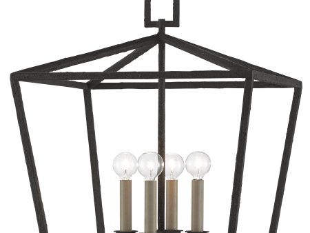 Denison Lantern in Various Finishes & Sizes by Currey & Company on Sale