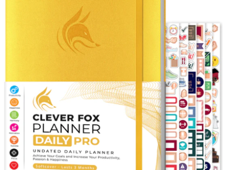 Clever Fox Planner Daily PRO A4 (undated) Cheap