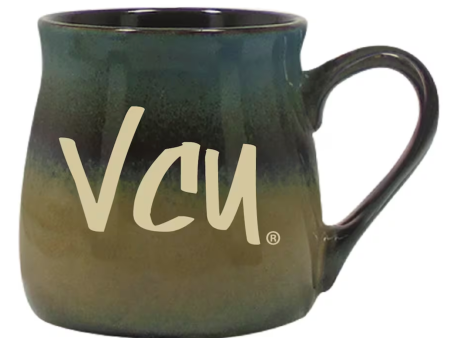 VCU Ceramic Coffee Mug (blue beige) Online