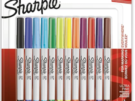 Sharpie Ultra Fine permanent markers (12 set) Online Sale