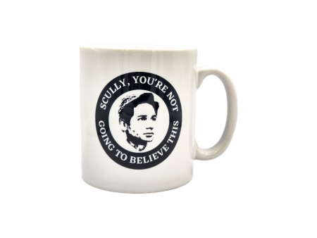 The X-Files Fox Mulder and Dana Scully double-sided quote cryptid mug Cheap