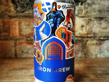 Vault City Iron Brew 2025 4.8% (440ml) Hot on Sale