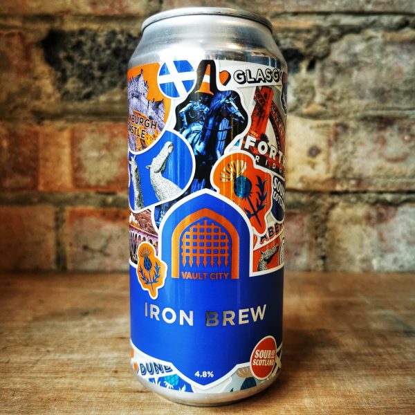 Vault City Iron Brew 2025 4.8% (440ml) Hot on Sale