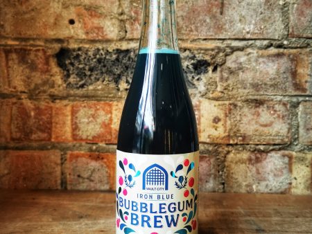 Vault City Iron Blue Bubblegum Brew 6.3% (375ml) Online now