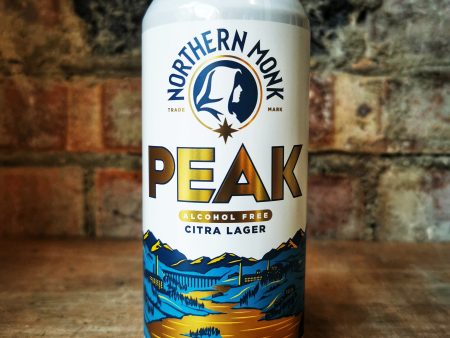 Northern Monk Peak Citra AF Lager 0.5% (440ml) Fashion