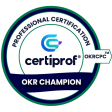 OKR Champion Professional Certification Fashion