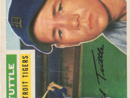 1956 Topps #203 Bill Tuttle Fashion