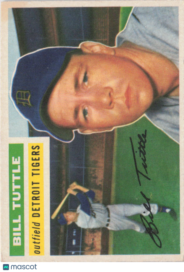 1956 Topps #203 Bill Tuttle Fashion