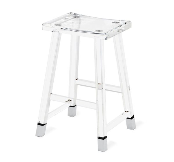 Reva Counter Stool - Nickel Online