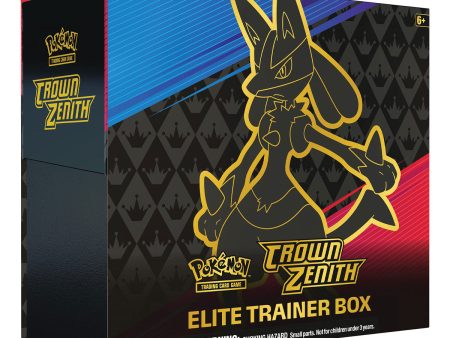 Pokemon Crown Zenith Elite Trainer Box ETB Online Hot Sale