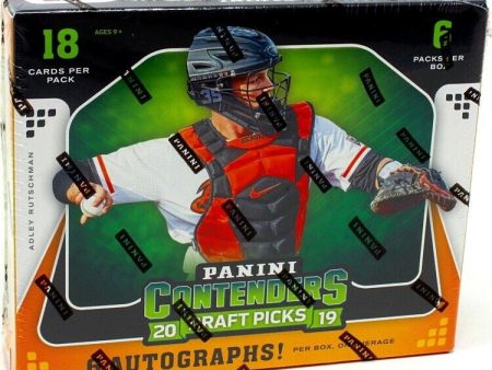 2019 Panini Contenders Draft Picks Baseball Hobby Box Online