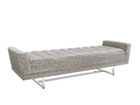 Luca King Bench in Feather Sale