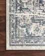 Joaquin Rug in Light Green & Blue by Loloi on Sale