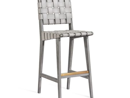 Louis Bar + Counter Stools in Grey Wash Online now