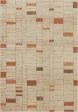 Bowery Rug in Tangerine   Taupe by Loloi II Supply