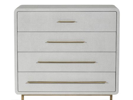 Alma Chest in Light Grey Hot on Sale