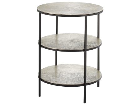 Cane Accent Table in Black design by Currey & Company Fashion