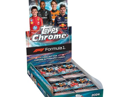 2024 Topps Chrome F1 Formula 1 Hobby Box Sale