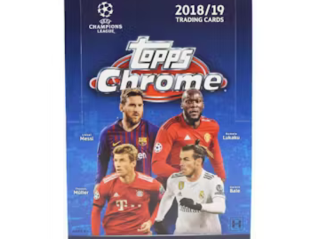 2018 19 Topps Chrome UEFA Champions League Soccer Hobby Box Discount