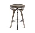 Colton Adjustable Stool - Silver Sale