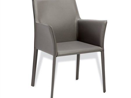 Jada Arm Chair in Grey For Discount