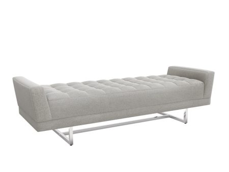 Luca King Bench in Grey Sale