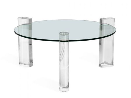 Channing Round Cocktail Table - 36  For Sale