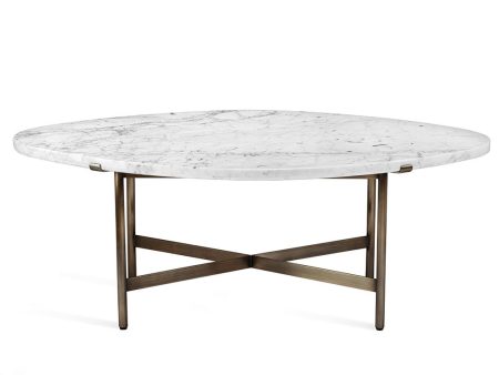 Arlington Cocktail Table in Carrara For Cheap