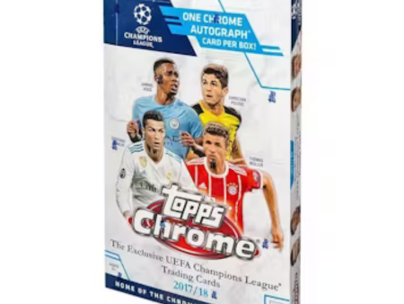 2017 18 Topps Chrome UEFA Champions League Soccer Hobby Box Online