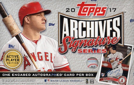 2017 Topps Archives Signature Series on Sale