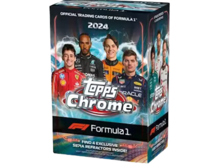 2024 Topps Chrome F1 Formula 1 Blaster Box Hot on Sale