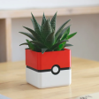 Pokemon Cubed Pokeball Planter Online now