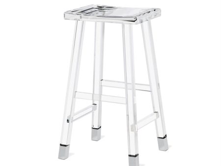 Reva Bar Stool - Nickel Discount