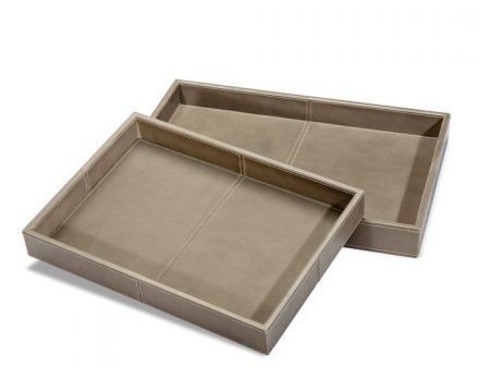 Nadine Rectangular Trays (Set of 2) Discount