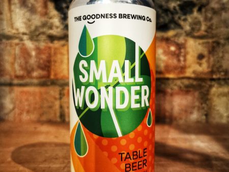 Goodness Small Wonder Table Beer 2.8% (440ml) Online now