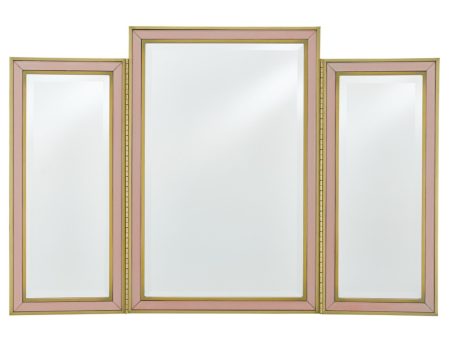 Arden Vanity Mirror design by Currey & Company For Sale