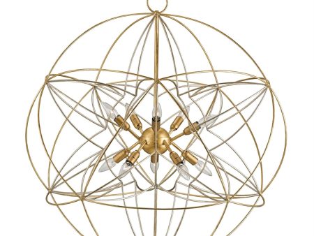 Zenda Orb Chandelier design by Currey & Company Sale