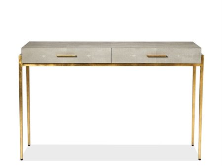 Morand Console Desk in Taupe on Sale