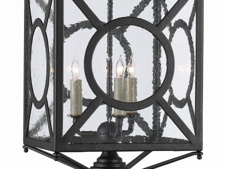 Ripley Large Post Light design by Currey & Company For Sale