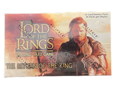 Decipher The Lord of the Rings The Return of the King Booster Box For Discount