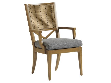 Los Altos Valley View Arm Dining Chair Online now