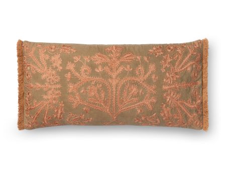 Khaki & Copper Pillow Fashion